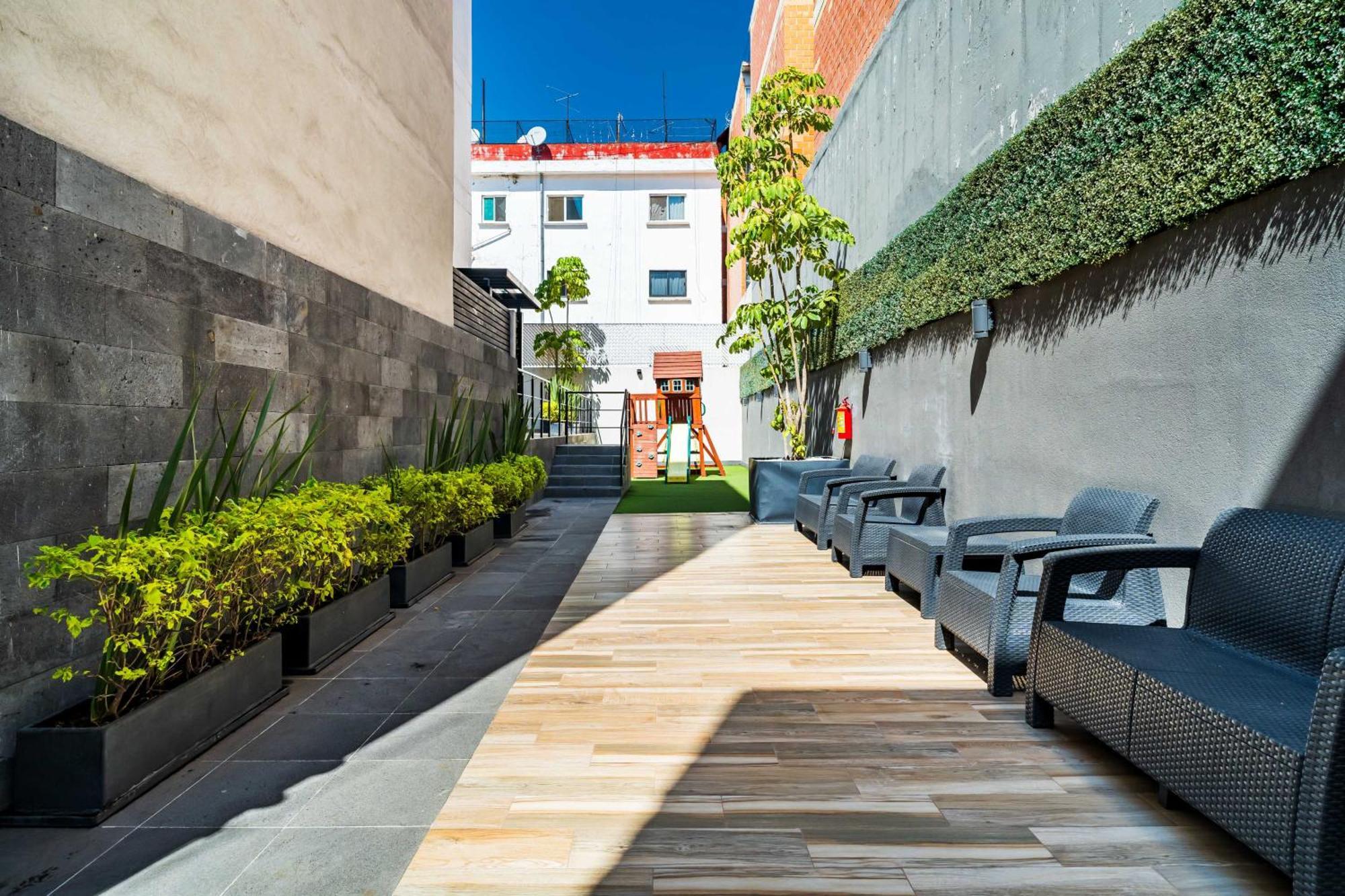 Casa Angel Dorado Lägenhet Mexico City Exteriör bild